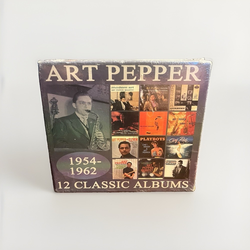 Art Pepper 12 Classic‎ Albums 1954-1962 6 CD Box Set New Sealed Jazz
